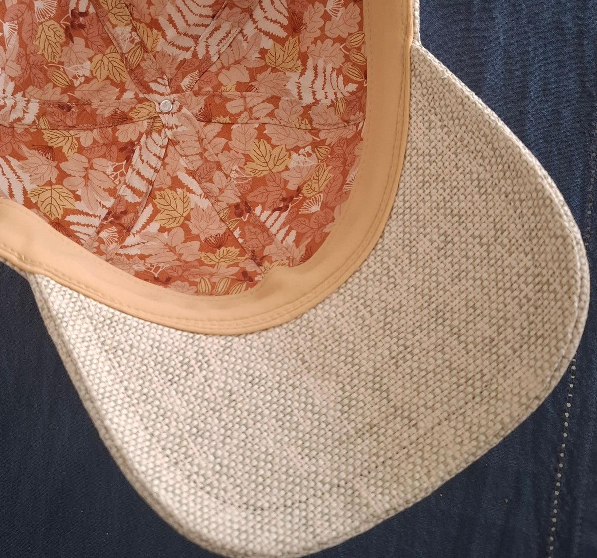 Linen Cap - lined