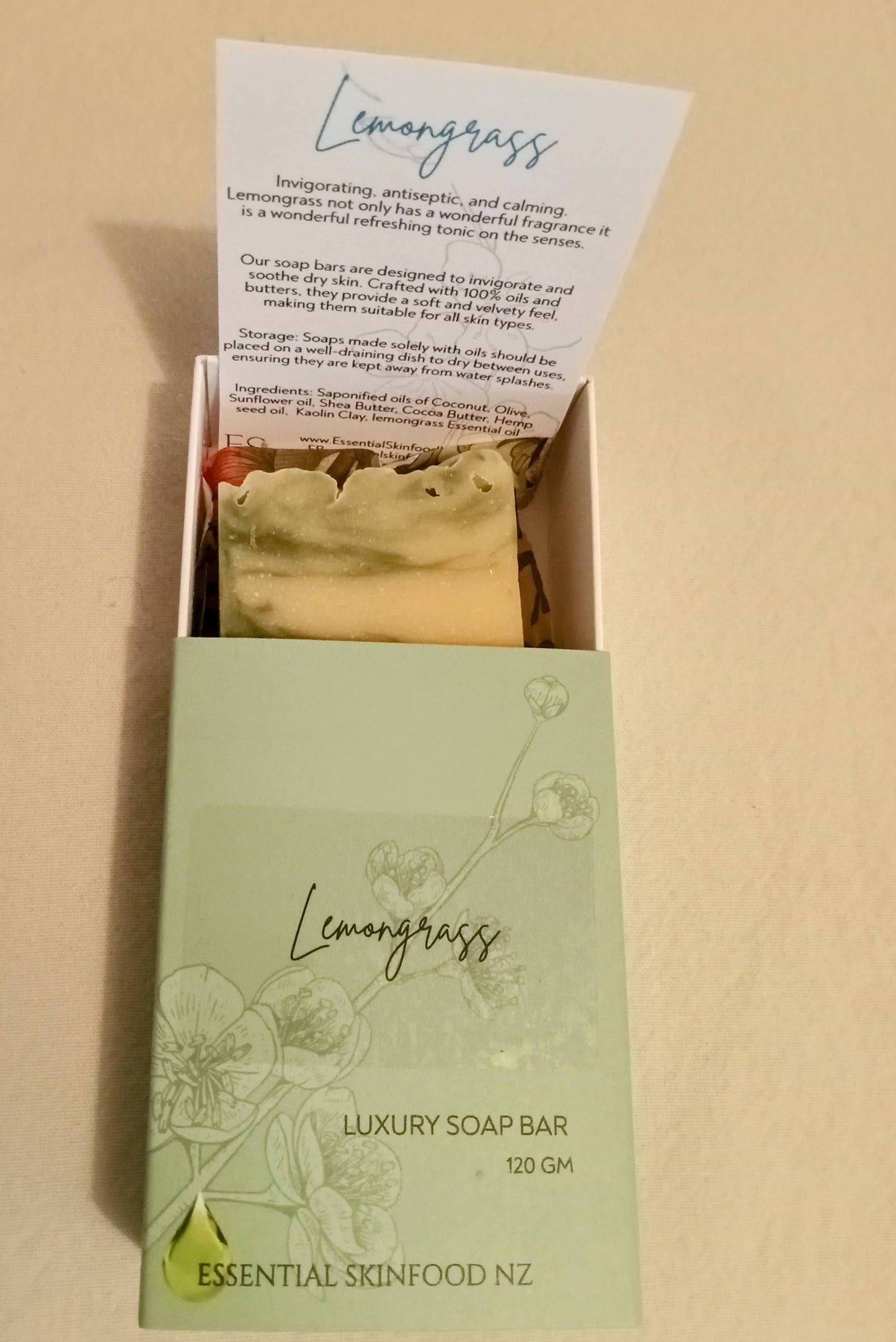 Handmade Soap - Lemongrass Essential Oil Soap