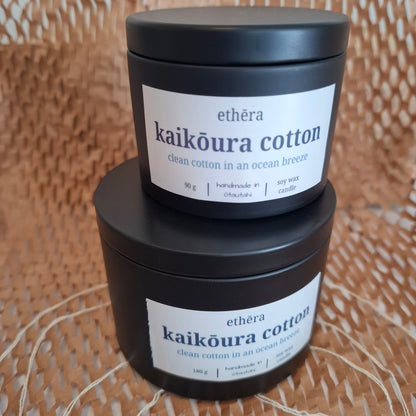 Soy Wax Candle - Kaikoura Cotton