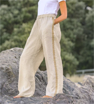 Long Linen Pants
