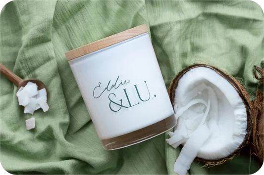 Coco wax Candle - Coconut & Lime