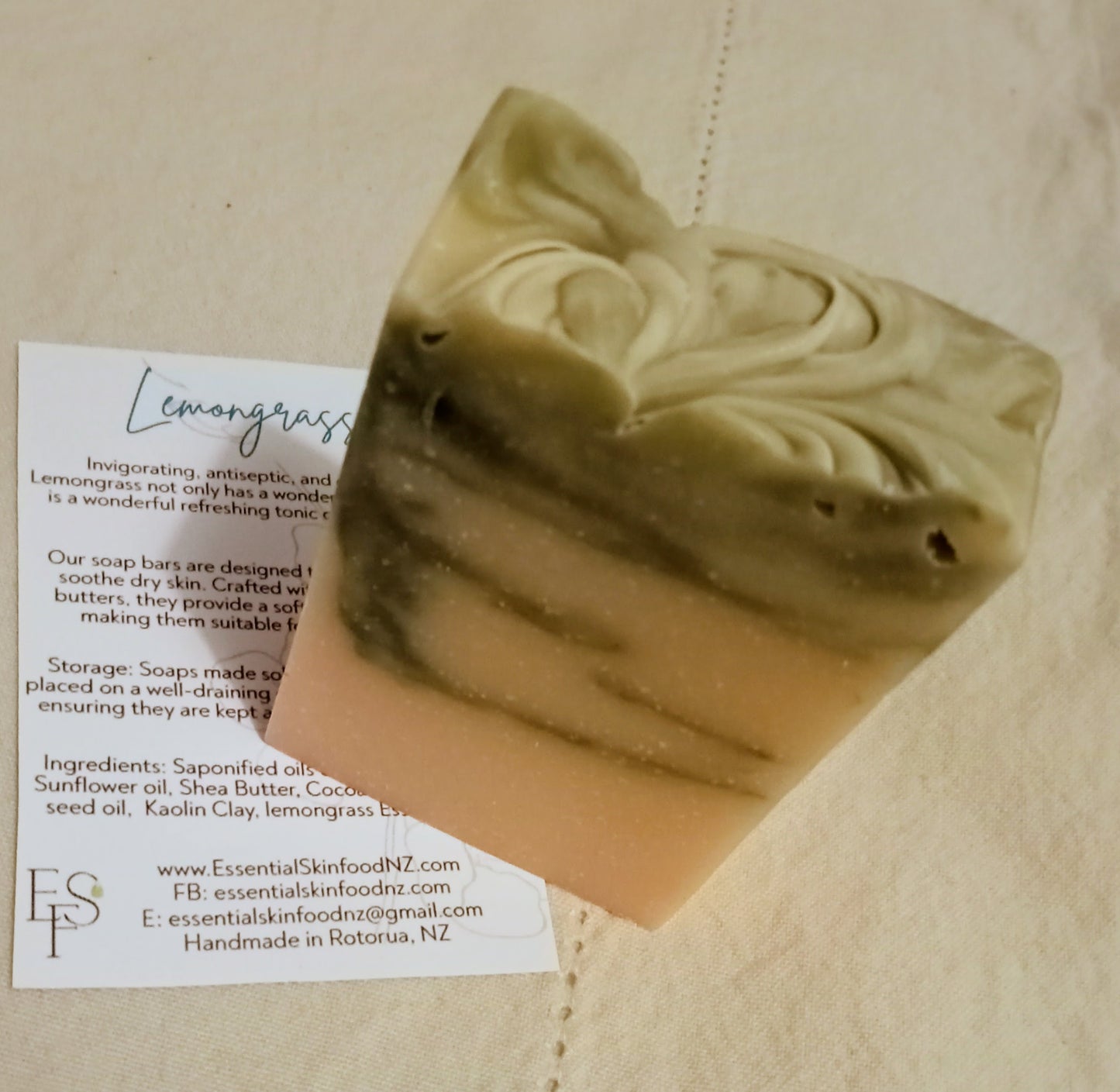 Handmade Soap - Lemongrass Essential Oil Soap