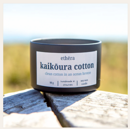 Soy Wax Candle - Kaikoura Cotton