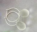 Sea glass Earrings